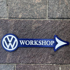 VW Workshop Cast Iron Sign 
