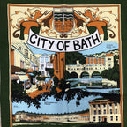 City Of Bath Vintage Tea Towel