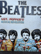 Beatles Cast Iron Sign