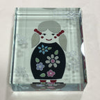 Spaceform Lovely Lady Glass Block Boxed Overseas Post Available