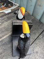Guinness Toucan Cast Iron Bookends 