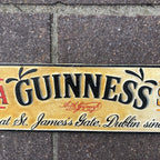Guinness Extra Stout Cast Iron Sign 