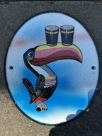 Guinness Toucan Cast Iron Sign