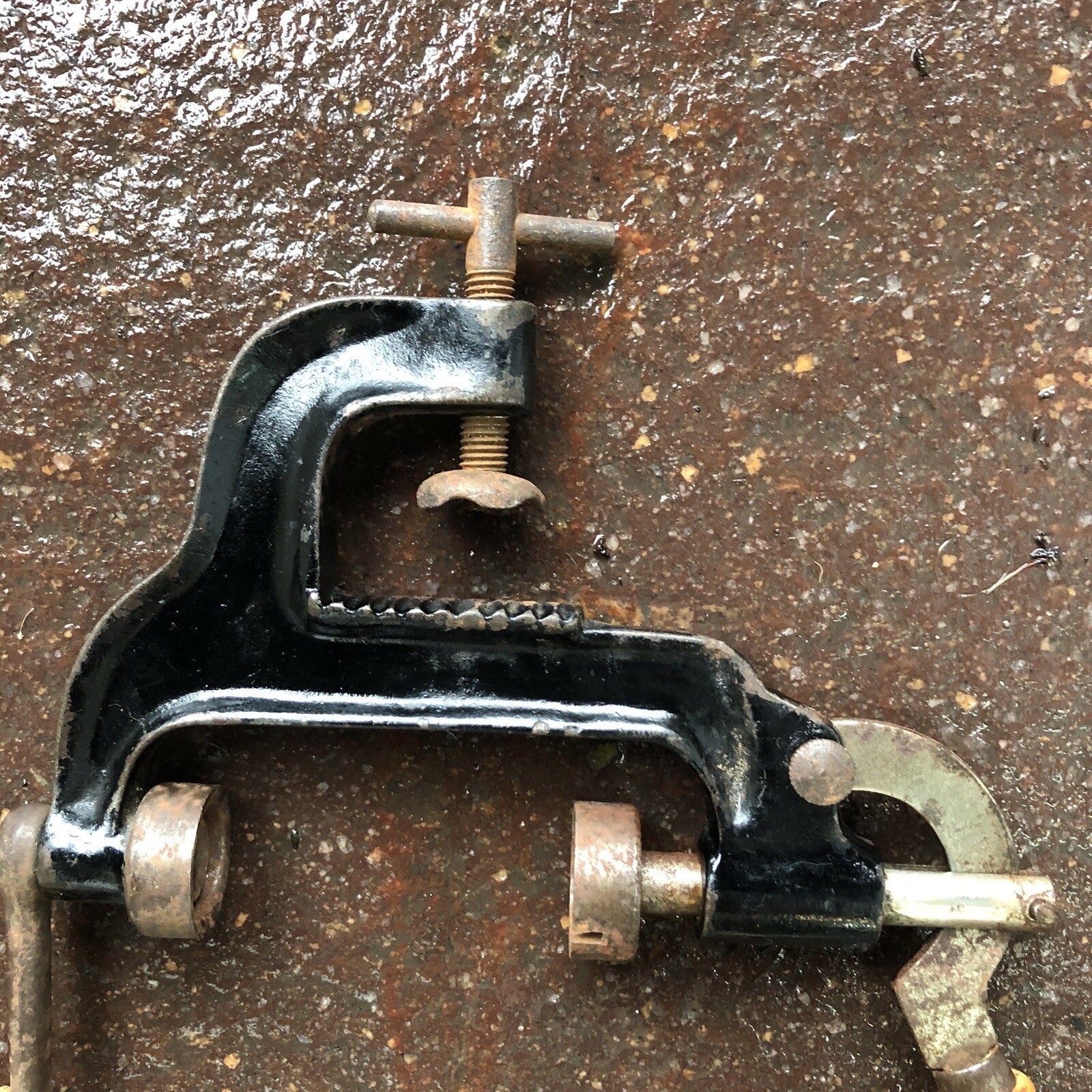 Vintage Wood Iron And Steel Cartridge Maker