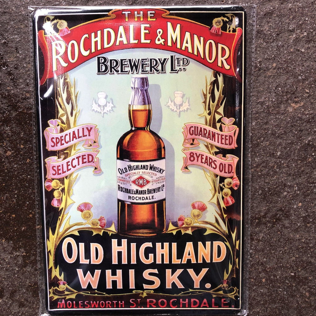 The Rochdale & Manor Brewery Ltd Metal Sign 