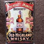 The Rochdale & Manor Brewery Ltd Metal Sign 