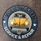 Volkswagen Service & Repair Cast Iron Sign