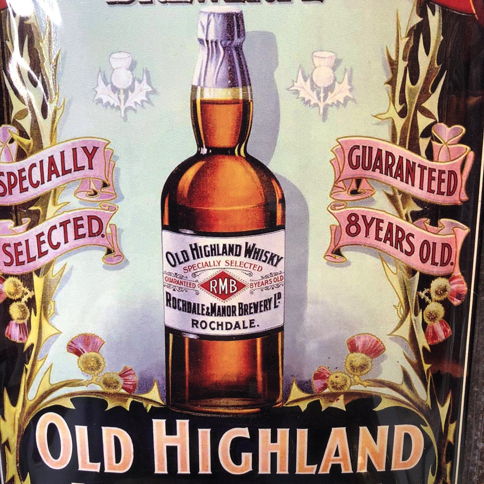 The Rochdale & Manor Brewery Ltd Metal Sign 
