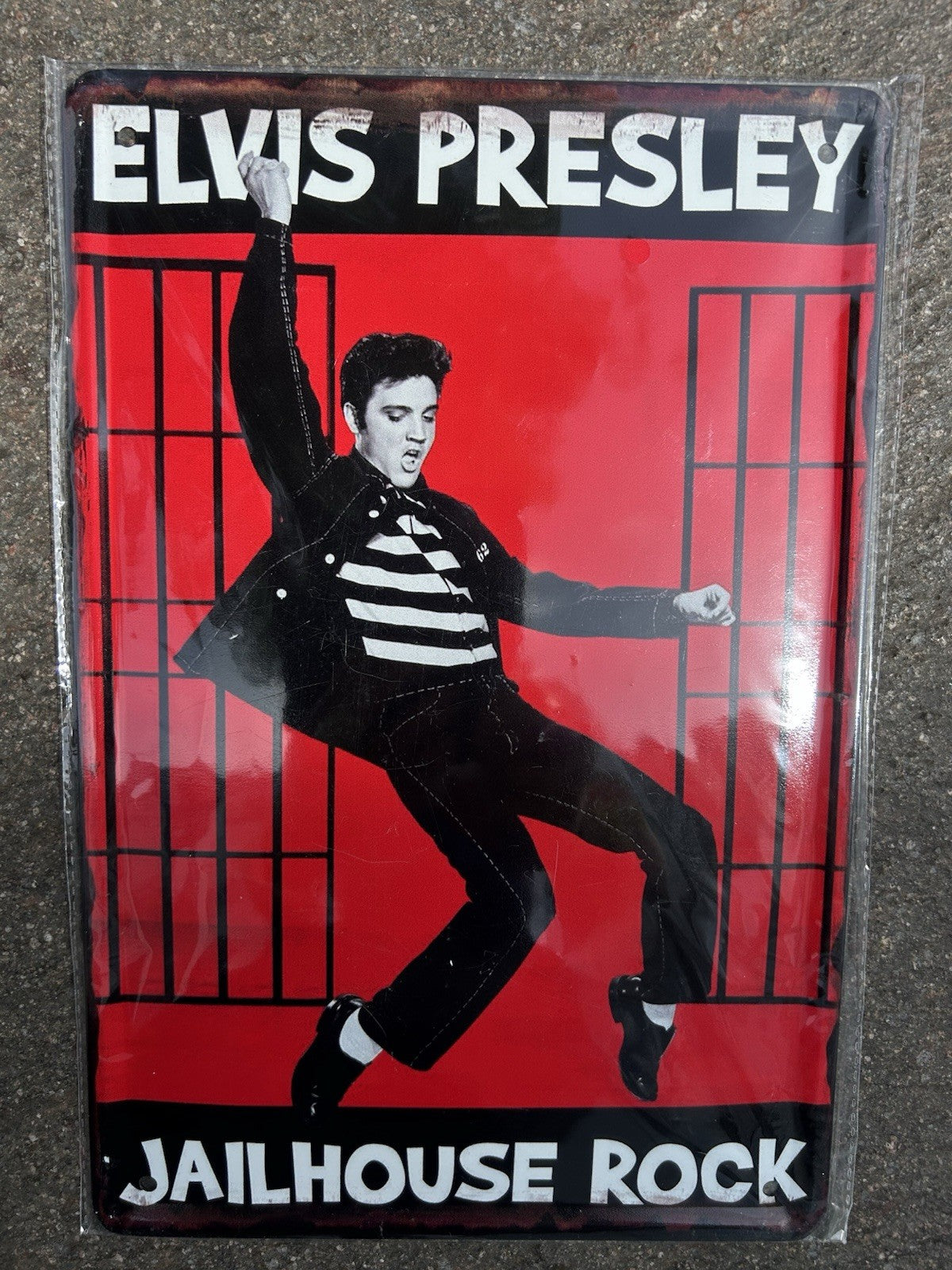 Elvis Presley Metal Sign 