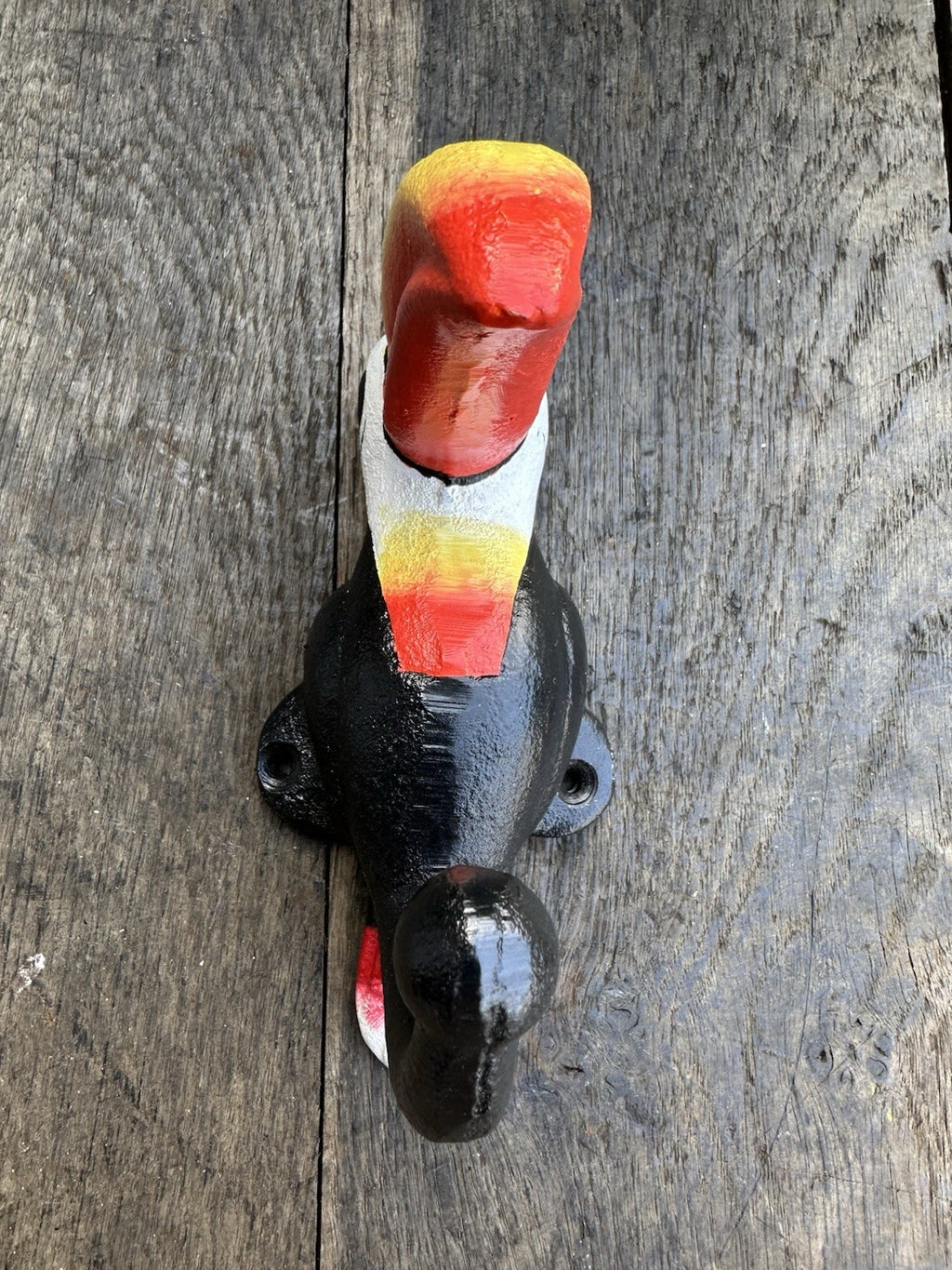 Guinness Toucan Cast Iron Wall Hook