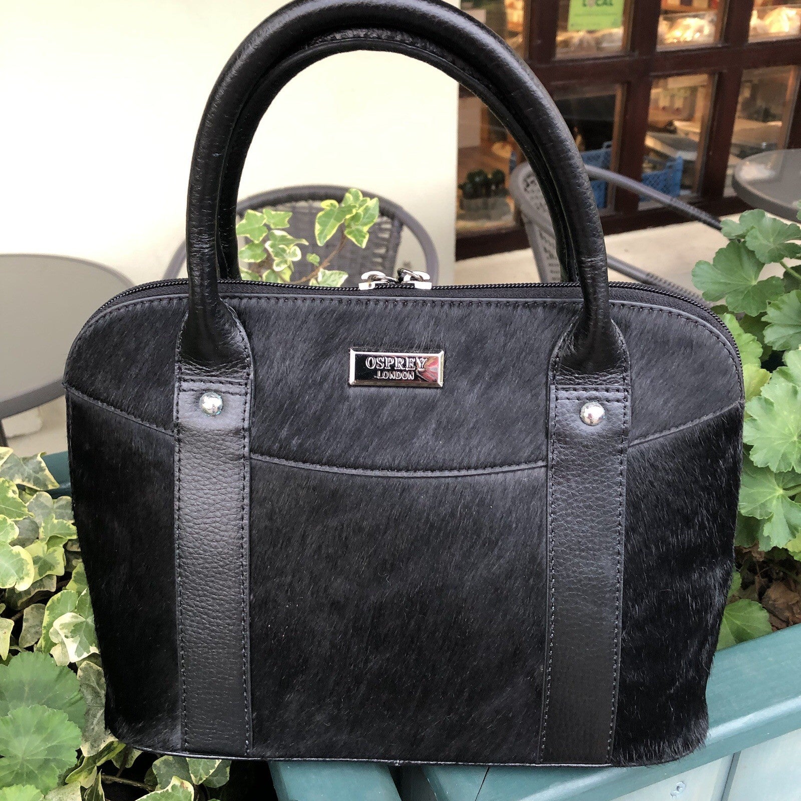 Osprey Leather & Pony Skin Grab Bag Preowned 