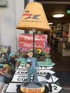 Guinness Zoo Keeper Lamp With Antique Style Shade