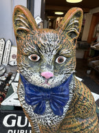 cast iron cat door stop