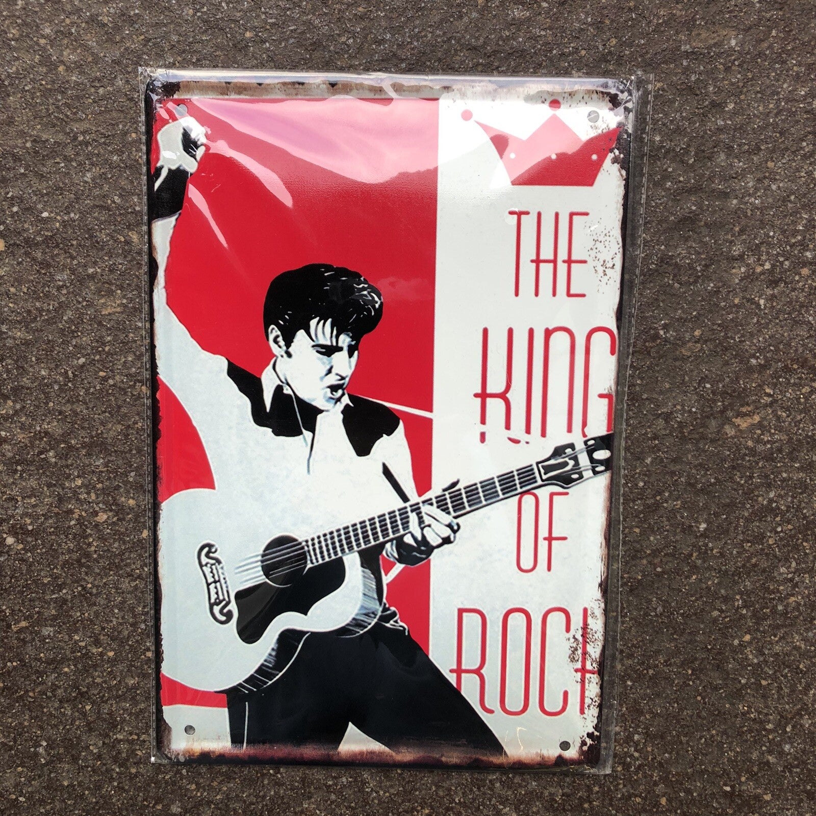 Elvis Metal Sign