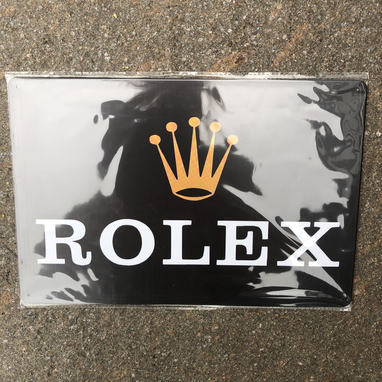 Rolex Metal Sign 