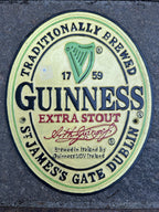 Guinness Stout Cast Iron Sign 