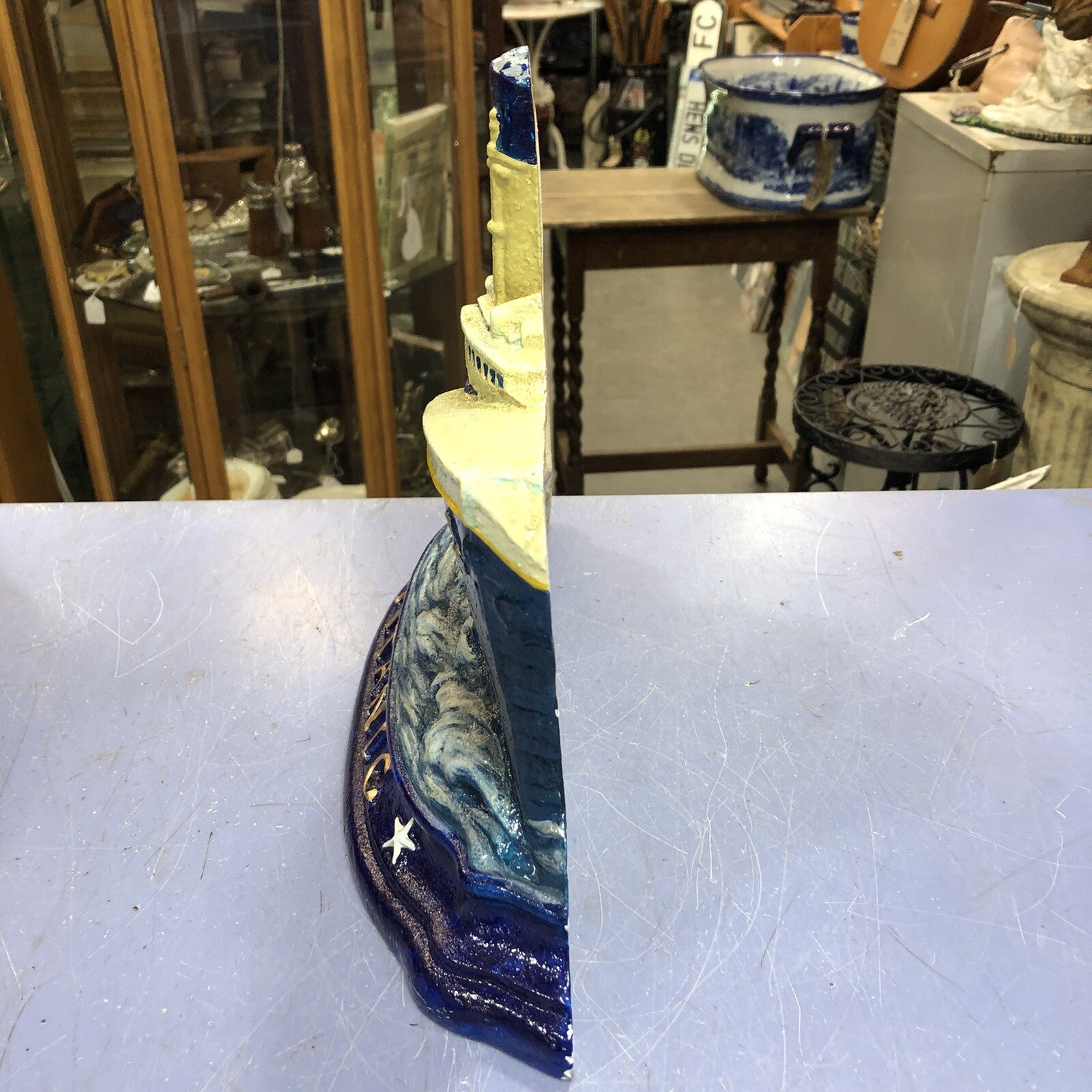 Titanic Cast Iron Doorstop
