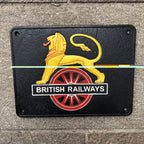British Railways Cast Iron Sign 
