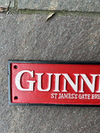 Guinness Cast Iron Sign 