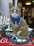 cast iron cat door stop