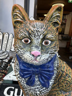 cast iron cat door stop