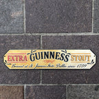 Guinness Extra Stout Cast Iron Sign 