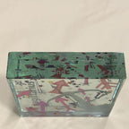 Spaceform Sagittarius Glass Block 3 Inches Square Boxed