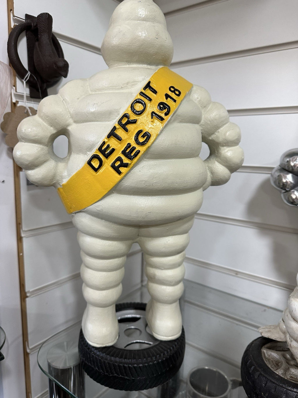 Michelin Men Cast Iron 