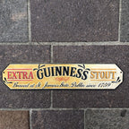 Guinness Extra Stout Cast Iron Sign 