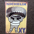 Michelin XY Tyres Metal Sign