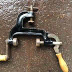 Vintage Wood Iron And Steel Cartridge Maker