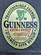 Guinness Stout Cast Iron Sign 