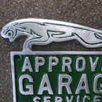 Jaguar Approved Garage Services Aluminium Sign