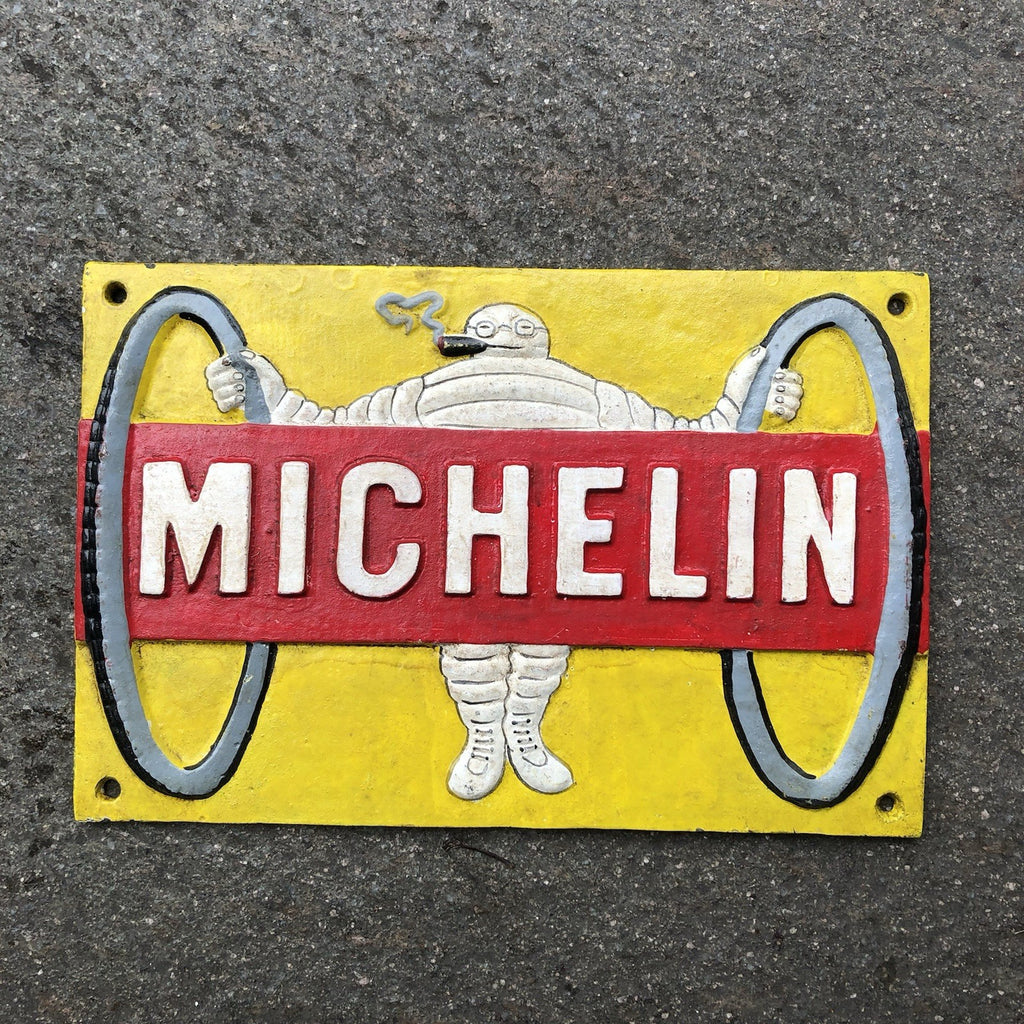 Michelin Cast Iron Sign
