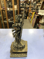avalokiteshvara Brass Figure Stamped On Base
