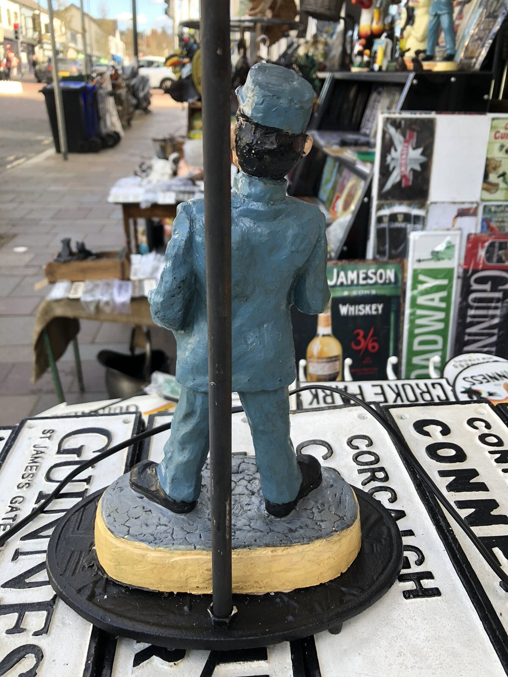 Guinness Zoo Keeper Lamp With Antique Style Shade