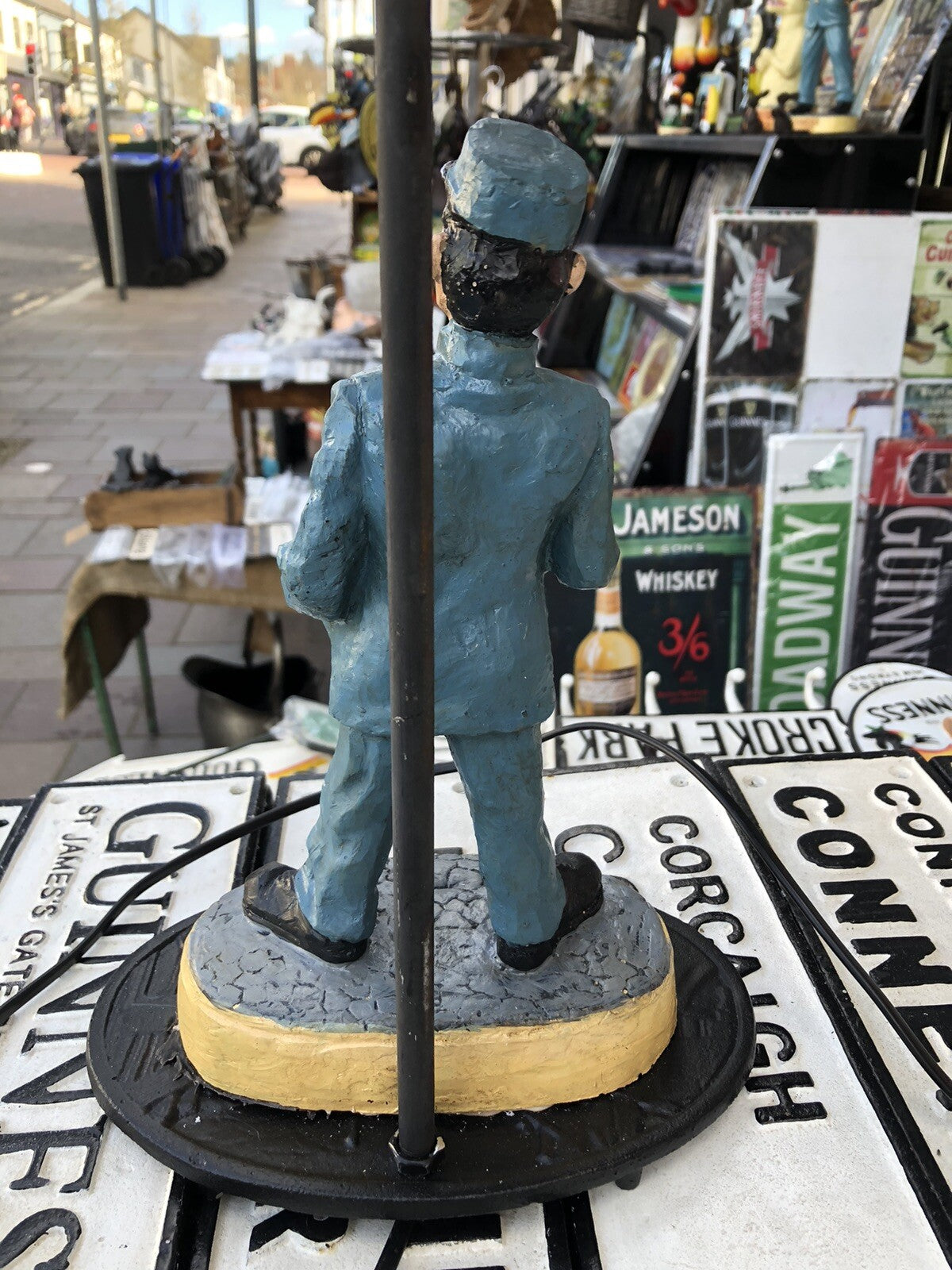 Guinness Zoo Keeper Lamp With Antique Style Shade