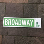 Broadway Metal Sign