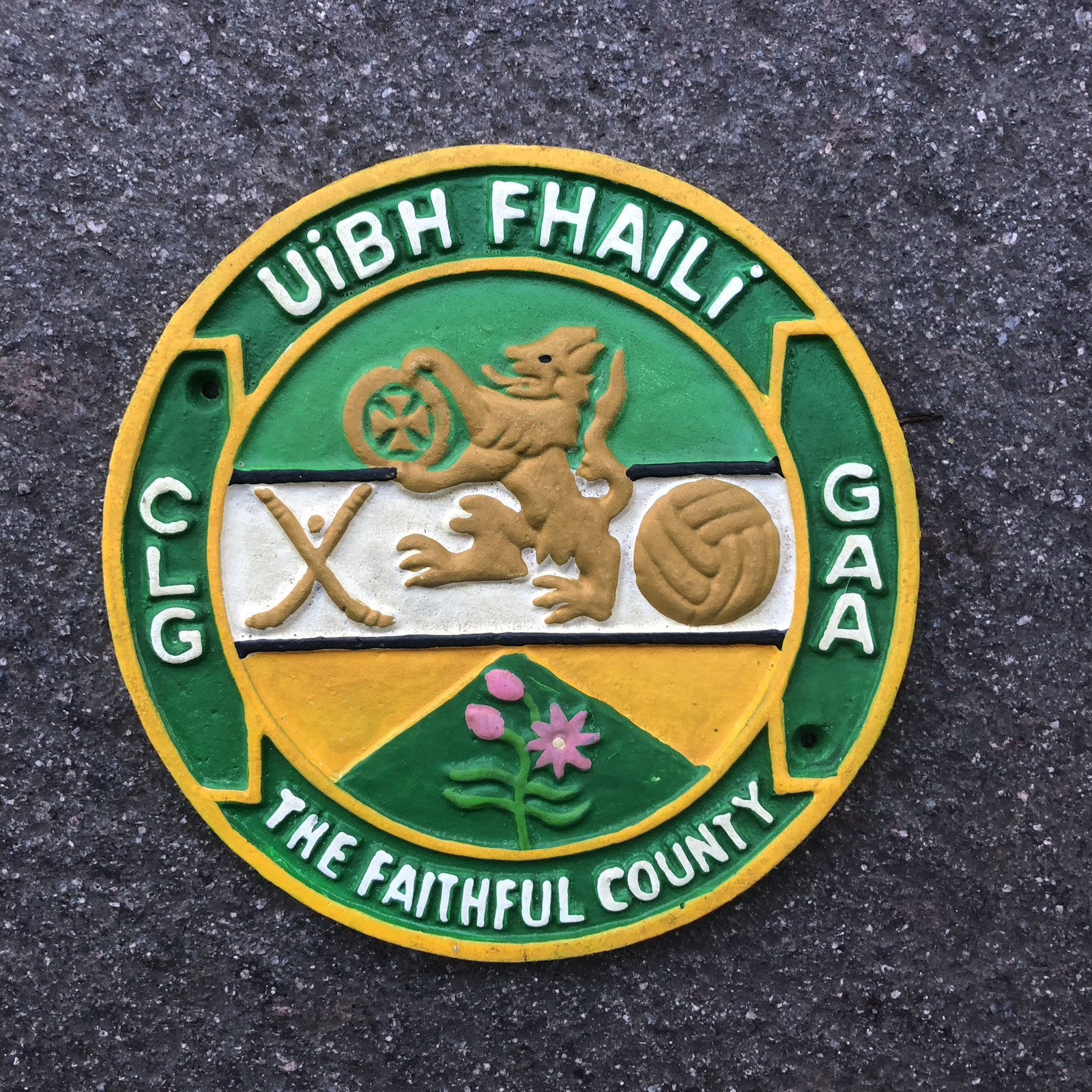 Offaly GAA Cast Iron Sign
