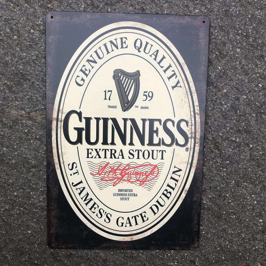 Guinness Extra Stout  Metal Sign New Design