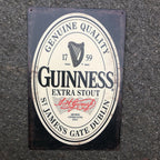 Guinness Extra Stout  Metal Sign New Design