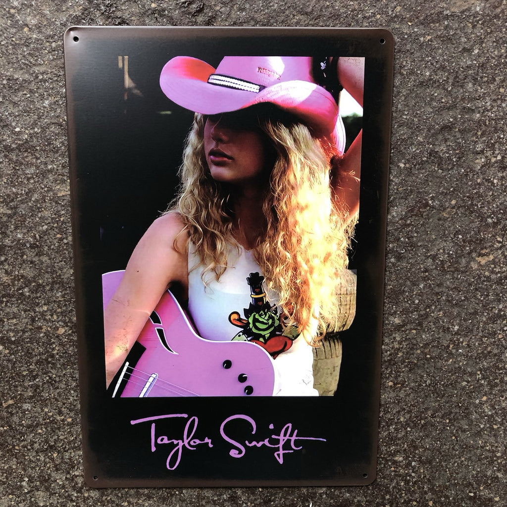 Taylor Swift Metal Sign New Design