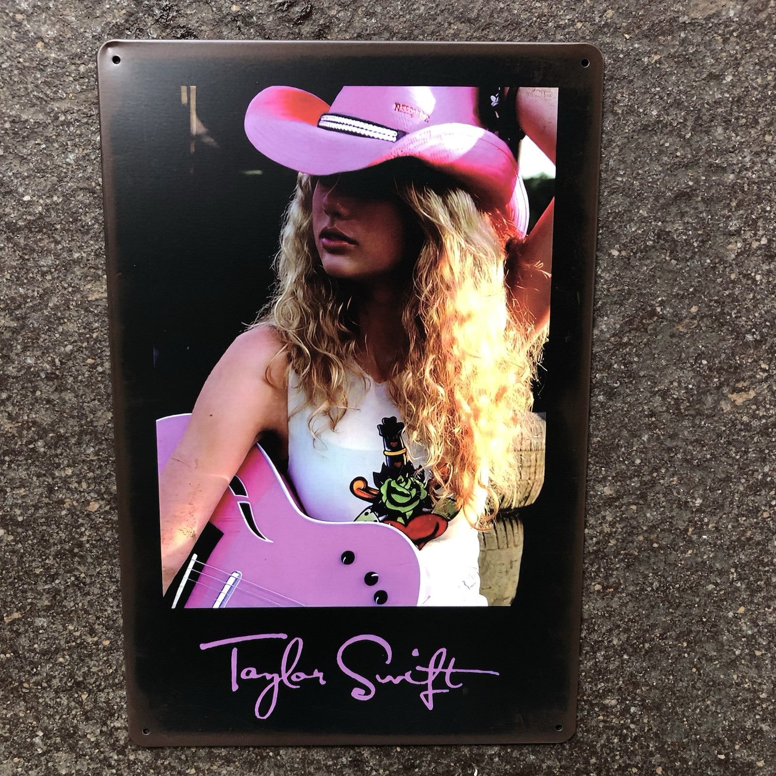 Taylor Swift Metal Sign New Design