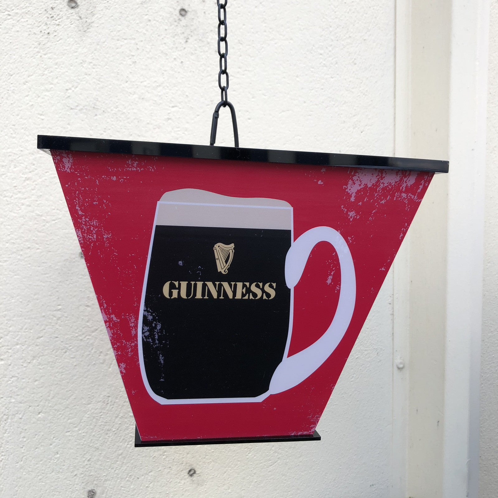 Guinness/ Smithwicks Four Sided Hanging Light