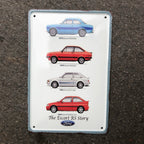 Escort R/S Story Metal Sign New Design