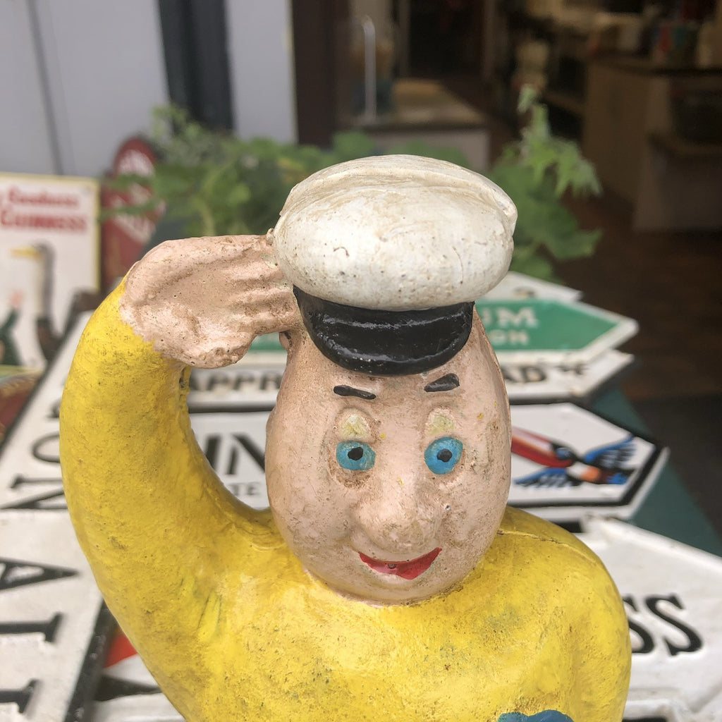 BP Cast Iron Money Man Box