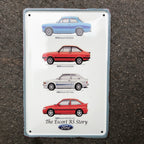 Escort R/S Story Metal Sign New Design