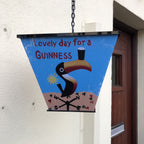Guinness/ Smithwicks Four Sided Hanging Light