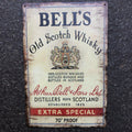 Bells Old Scotch Whisky Metal Sign New Design