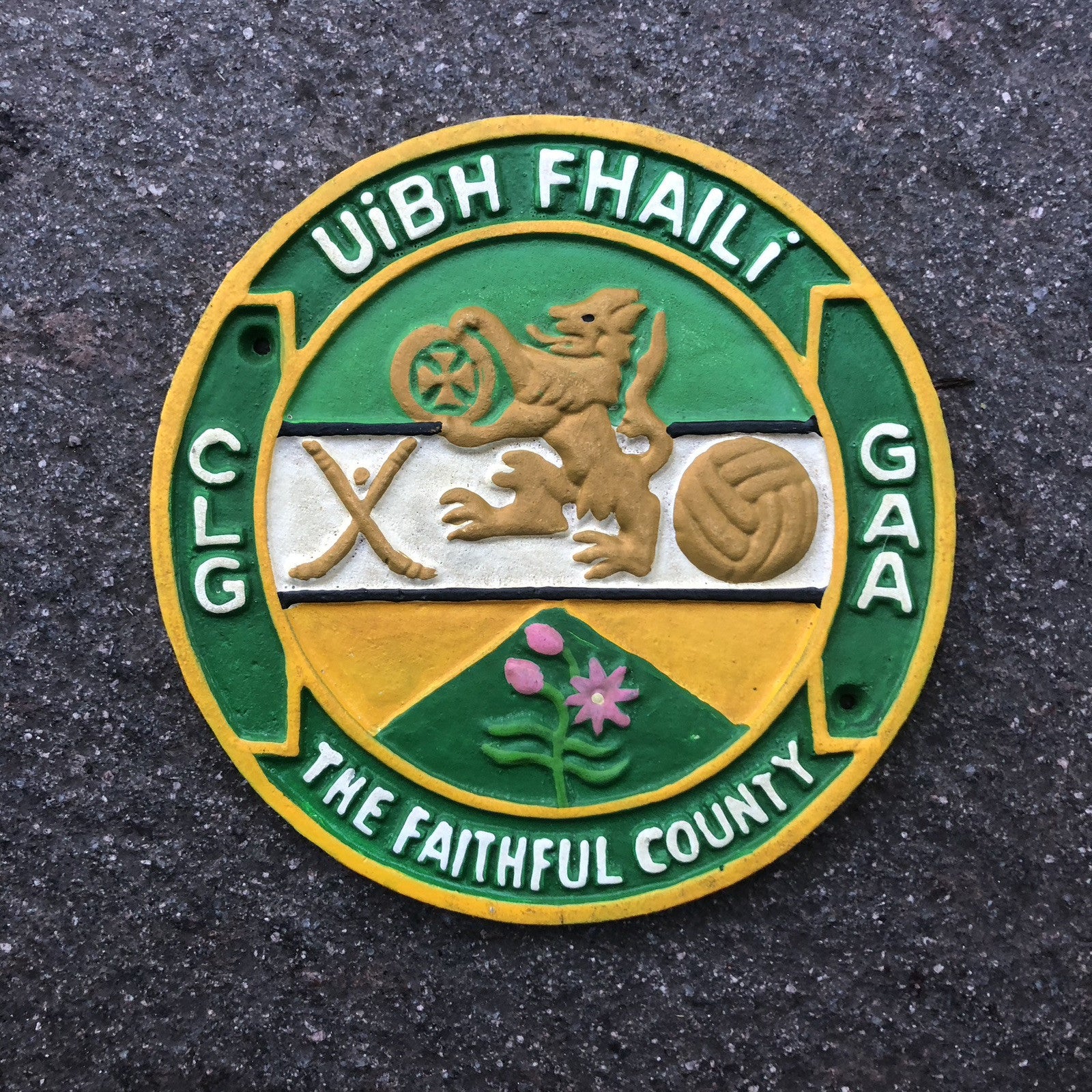Offaly GAA Cast Iron Sign